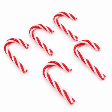 New Year! Decor for creativity "Lollipop", in the set of 5 pcs, size 1 pc - 7.5 × 4 × 0.5 cm-4