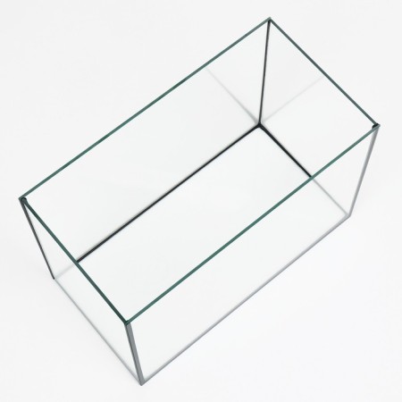 Aquarium "rectangular" with a lid, 20 liters, 36 x 19 x 29/34 cm, black-4