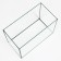 Aquarium "rectangular" with a lid, 20 liters, 36 x 19 x 29/34 cm, black