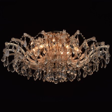 Louise chandelier 10x60W E14 gold-9