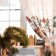 A set of curtains d/kitchen with the sequence "NORSE FAMILY" 145x180cm-2 pcs., Gabardin