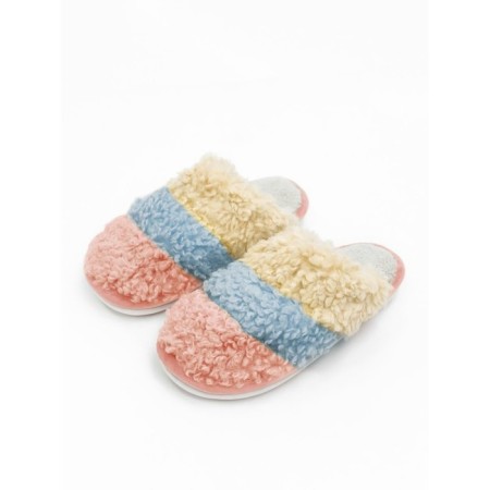 Lamb slippers, size 40-41, yellow color-3