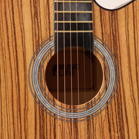 Acoustic guitar Music Life SD-H38Q, light brown-2