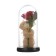 Nightlight "Bear with Flower" LED from batteries 3xlr44 11x11x21 cm