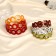 Hair cap "Amber Light" Rings, 4 cm, mix