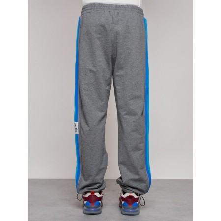 Sports male pants, size 48, gray color-11