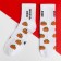 Set of female socks "Gift" p. 36-40 (23-25 ​​cm), 2 pairs