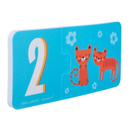 Soft puzzle for kids “Pick up a pair”, 10 puzzles, crumb me-7