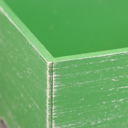 Kashpo wooden "Provence" 23x12.5x9 cm Green-3