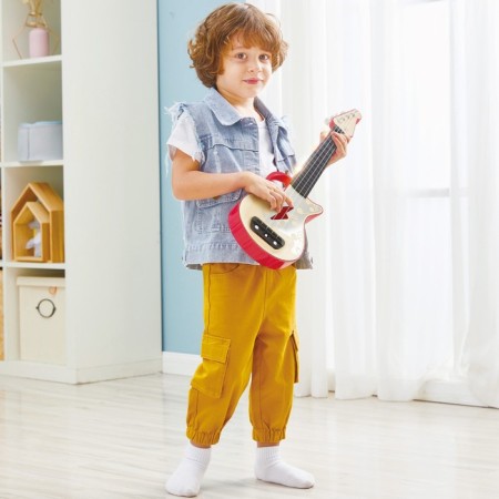 Musical toy "flickering ukulele", red-1