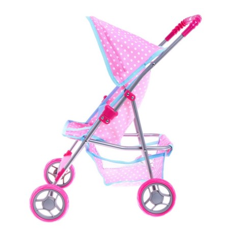 Stroke for the dolls summer, with a roof, a metal frame-1