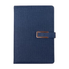 Organizer A5, with a knife, 100 sheets in a ruler, PVC cover, blue