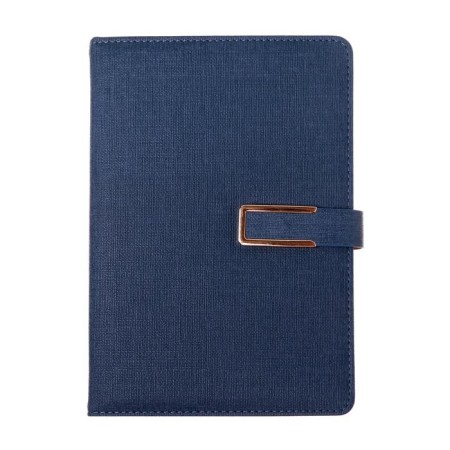 Organizer A5, with a knife, 100 sheets in a ruler, PVC cover, blue