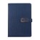 Organizer A5, with a knife, 100 sheets in a ruler, PVC cover, blue