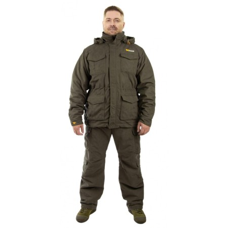 Winter costume for hunting Pride shooter, size 52-54, height 170-176 cm, khaki color