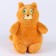 Soft toy "cat", 23 cm, redhead