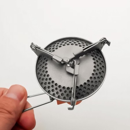 Tourist folding burner TRG-048, titanium-3