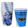 A set of paper utensils, for 6 people "Happy Birthday", superheroes