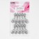 Automatic lock for lightning "Spiral", No. 7, decorative, 10 pcs, Nickel color