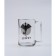 Dragon mug, glass, 320 ml, MIX drawing