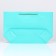 Gift package with a tape of 30 x 27.5 x 12 cm "turquoise"