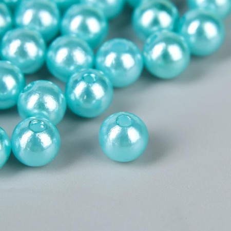 Beads for creativity plastic "Mint-turquoise" set of 200 pcs d = 0.6 cm-1