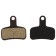 Boats for disk brakes M30 are organic, length 29.5 mm