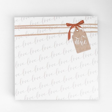 Cake box, confectionery packaging, “you”, 30 x 30 cm-4