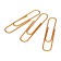GLOBUS intercepts, magnetic (golden paper clips: 70 pcs, 50 mm)