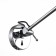 Sconces st. SL460.101.01. Marcia. 1x60 watts, E27, 25x30 cm, chromium color