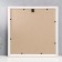 Photo frame plastic 25x25 cm, pink with gold (plastic screen)