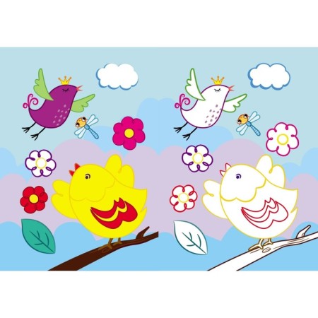 Coloring "Ptashki-Mylashki", 8 p.-2