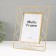 Photo frame Metal in 1 photo 13x18 cm "Loft. Triangles" gold 20.5x1x25 cm