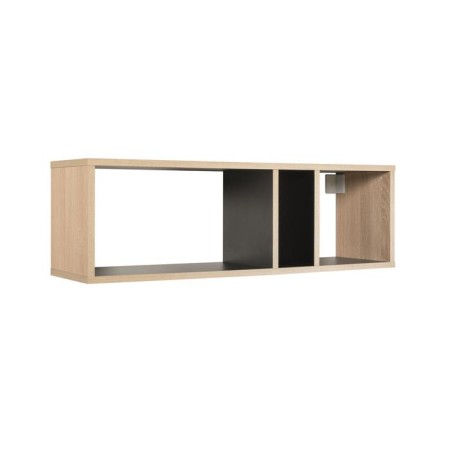 Shelf hinged basis 3 09.127, 890x242x278, black/oak sonoma