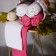 Arya Home Trush Tanker, 300 g, size 30x30 cm, 6 pcs, pink color, white
