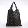 Household bag without fastening, black color