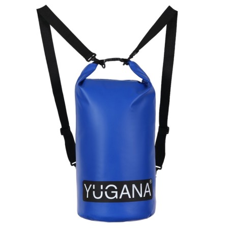 Yugana Germushka, PVC, waterproof 30 liters, two belts, blue-14