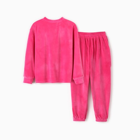 Kidsha (sweatshirt, trousers) KAFTAN PLUSHY R.34 (122-128), fuchsia-4