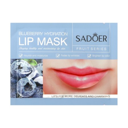 Lip patch with blueberry extract