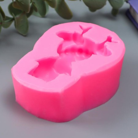 Молд силикон 3D "Оленёнок" 8,5х4х3 см-2