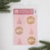 New Year's stickers on the glasses "Be happy", a set of 6 pcs