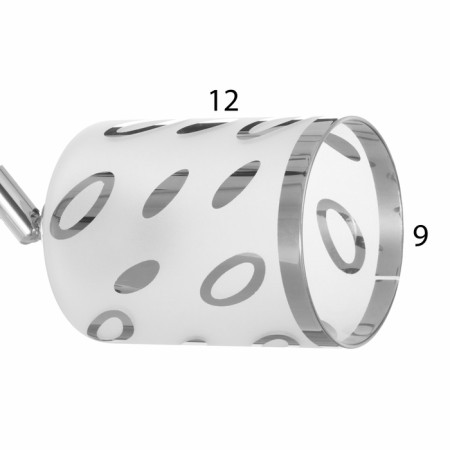 ADRI chandelier 3x40W E27 Chrome Model: 2638726-7