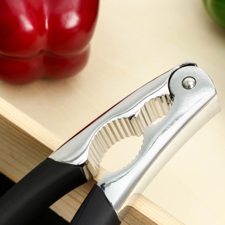 ADAGIO walnut, stainless steel, black color-1