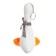Soft toy "Gusenok", on a key fob, color mix