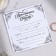 Wedding invitation "Two hearts - one love", 12 x 12 cm