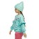 Sweatshirt for girls, height 92 cm, turquoise color