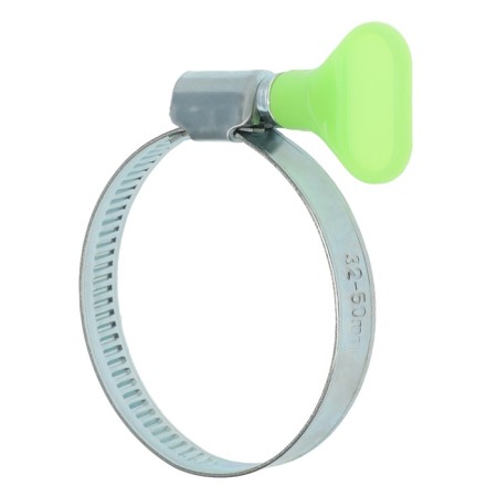 Clamp with the "lamb" Zein English, undivided surge, diameter 32-50 mm, width 9 mm-4