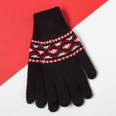 Male gloves in a gift box "Real Man", size 22-1