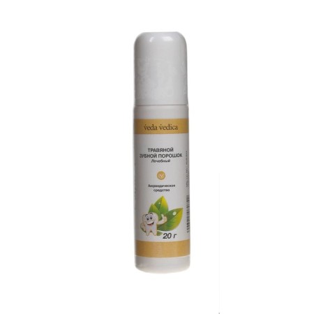 Veda vedica tooth powder Herbal, red, 20 g