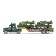 Truck inertial "tractor", with 2 machines, MIX colors